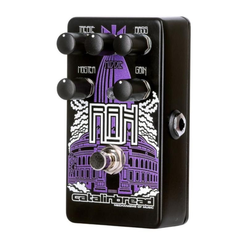 Pedal de efeitos Overdrive Catalinbread RAH com circuito de tom de